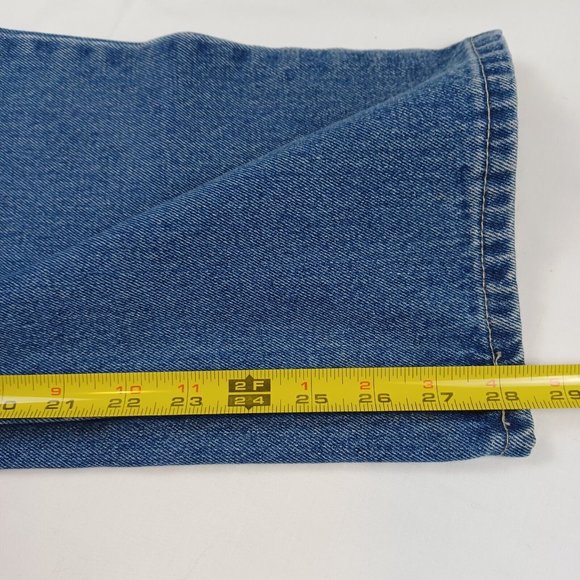 Geno Bellini Men's Size 30 Denim Blue Jeans Medium Wash Straight Leg - Picture 10 of 11